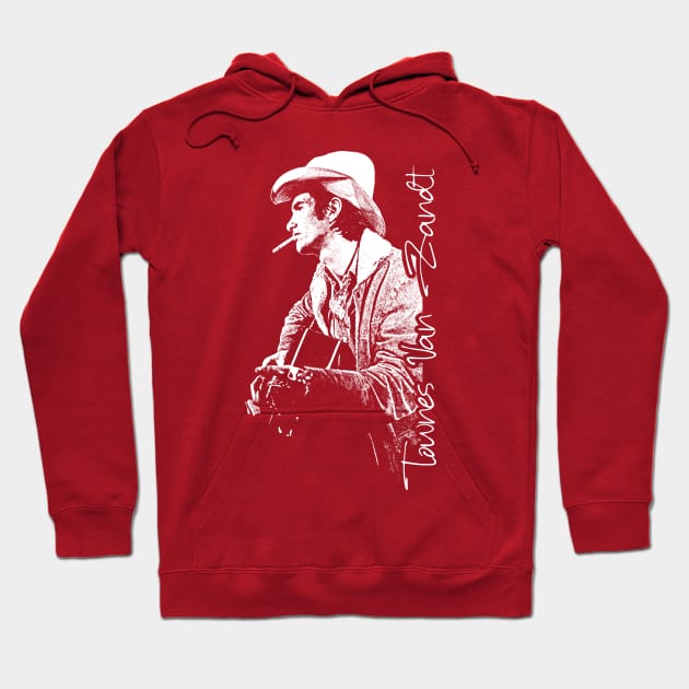 Townes Van Zandt // Retro Style Fan Design Hoodie by DankFutura